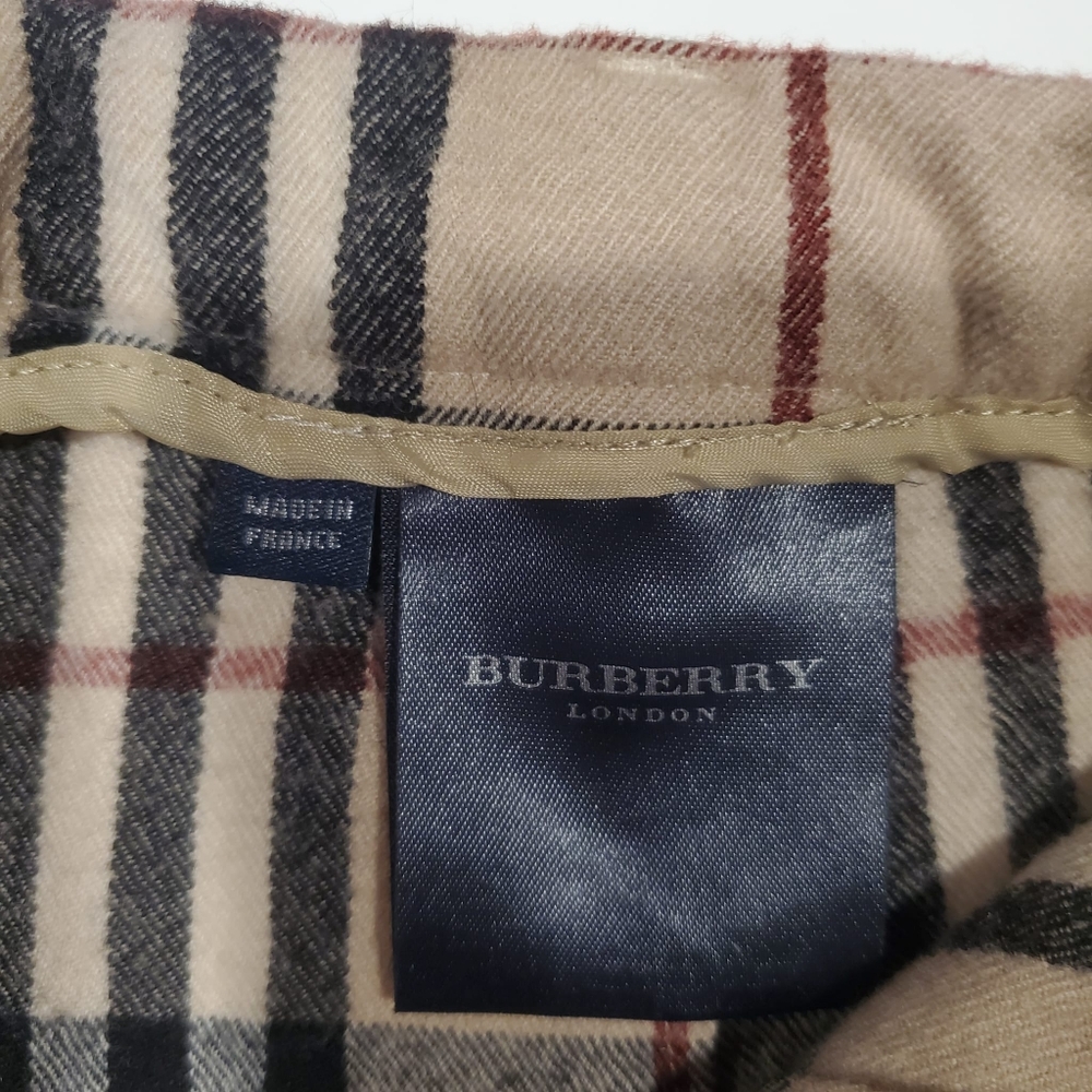Burberry Nova Check Bermuda Wool Shorts - Picture 6 of 9